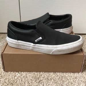 Vans Perf Leather Slip-On